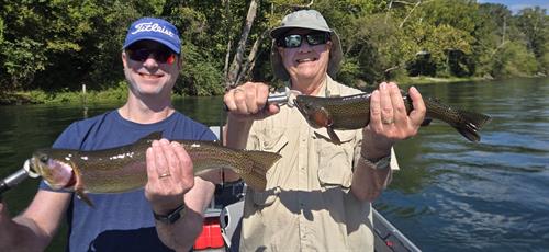 Big Catch with a hired fishing guide
