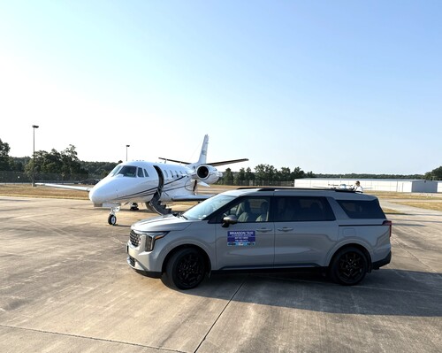 Branson Taxi at the Branson Jet Center