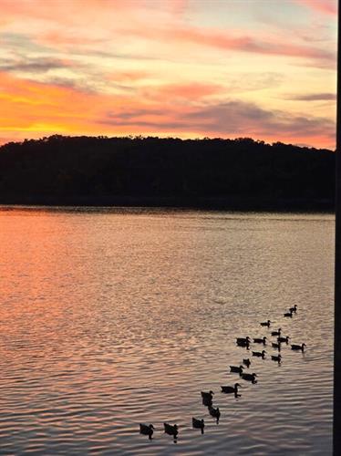 Sunset at Table Rock Lake