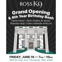 Boss K9 Grand Opening & 4th Birthday Bash