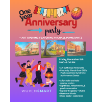 WovenSmart 1-Year Anniversary Party + Art Opening Featuring Michael Pomerantz & GiGI's