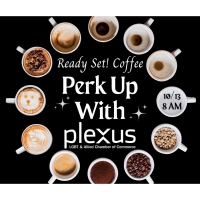 October Perk up With Plexus at Ready Set! Coffee
