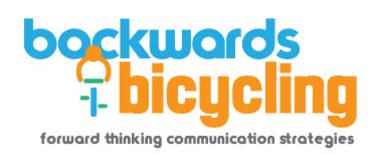 Backwards Bicycling, LLC Backwards Bicycling, LLC