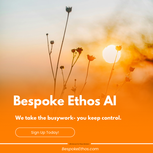 BespokeEthos.com AI Consulting - 25% discount for Plexus members!