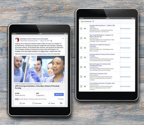 Columbus School of Practical Nursing: Google Marketing