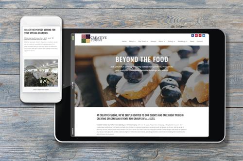 Creative Cuisine: Website Design & Development