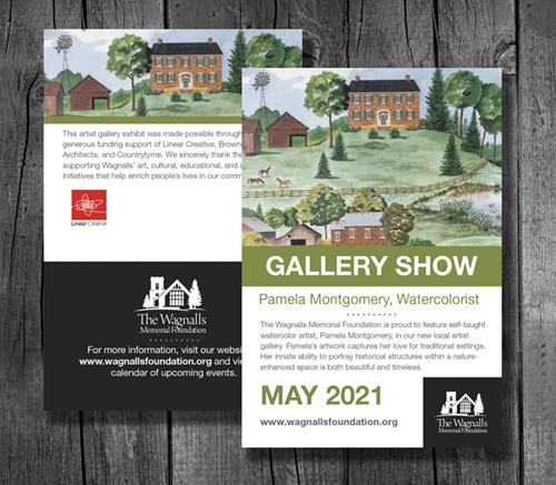 Direct Mail Marketing: Gallery Opening