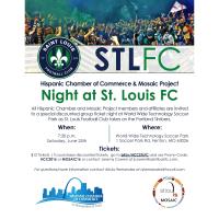 Hispanic Chamber of Commerce and Mosaic Project Night at St. Louis FC