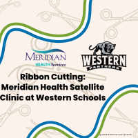 Ribbon Cutting: Meridian Health Clinic at Western Schools