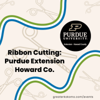 Ribbon Cutting: Purdue Extension-Howard County