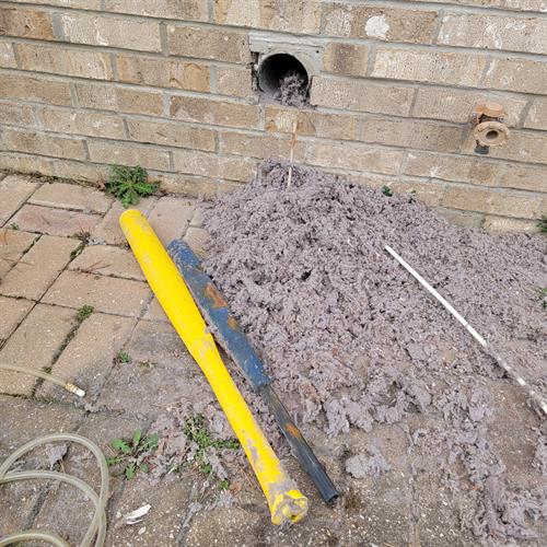We find a variety of odd items when we are cleaning dryer vents.  