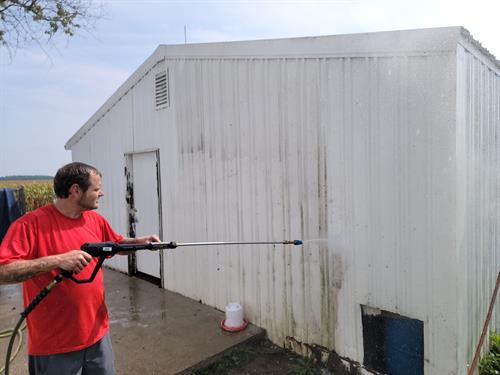 We even powerwash!