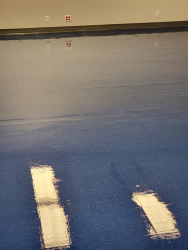 This is an image after we had applied several wax coats.