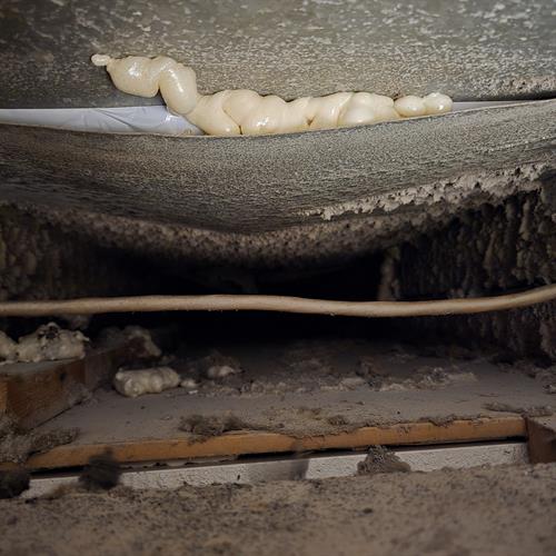 Before we cleaned airducts.