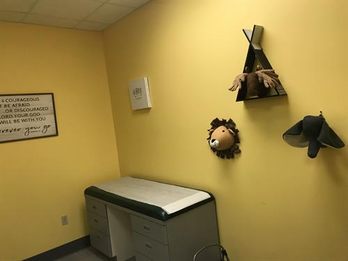 Dare to be Courageous exam room