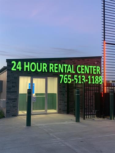 Illuminated Channel Letters for local Shamrock Storage
