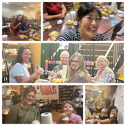 Widows' Night Out at Fired Arts Studio