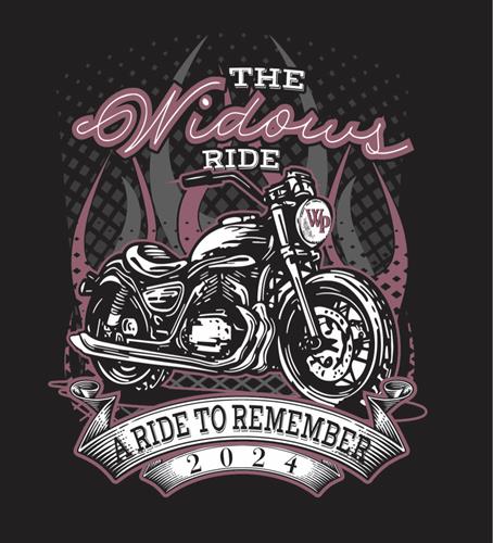 The Widows Ride 2024 tshirt