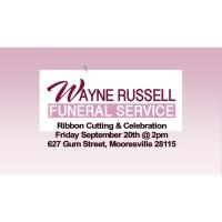 Ribbon Cutting at Wayne Russell Funeral Home