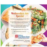 Wednesday Lunch Buffet at Hilton 