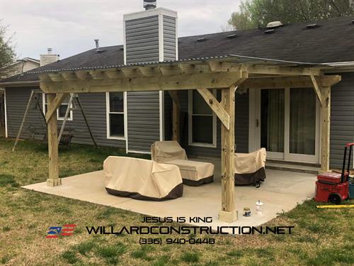 Affordable Pergola with Transparent Waterproof roof