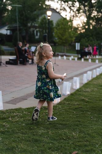 Candlelight vigil for child abuse prevention month 2024. (Kaylin Forbush Photography)