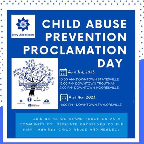 Child Abuse Proclamation Day 2023