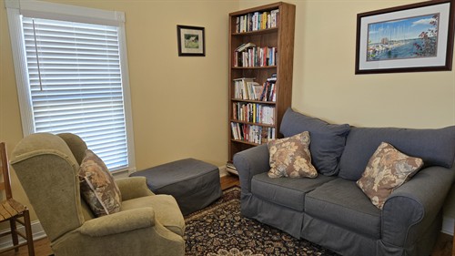 Counseling room at Christian Counselors of Mooresville