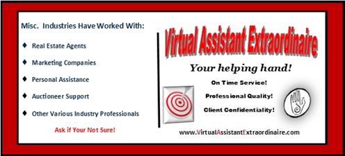 Virtual Assistant Extraordinaire