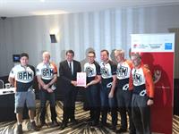 Bring A Mate Peloton Men's Cycling Interest Group Leader Win Volunteer Award