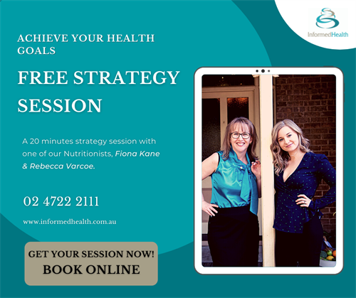 Free online strategy session with a nutritionist
