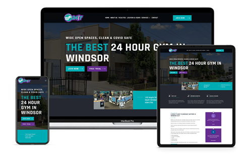 Web design and development for Style Fitness, South Windsor, Sydney