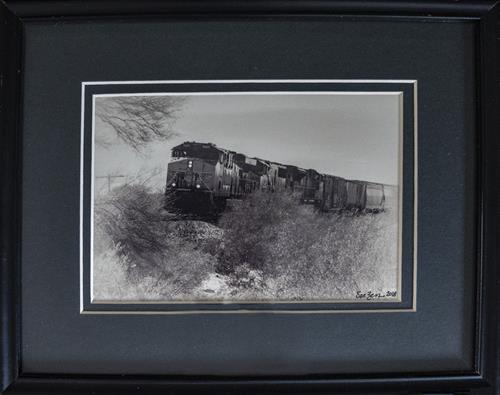 Rollin' On / Matted frame