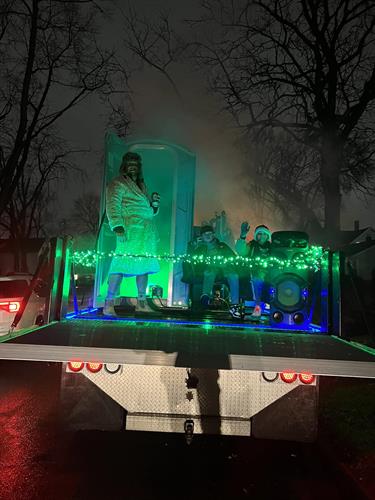 Head Honcho as Cousin Eddie in the Bradley Christmas Parade