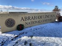 Wreaths Across America at Abraham Lincoln National Cemetery