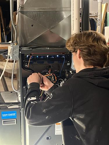 Taking care of the heat so you can enjoy the cozy.