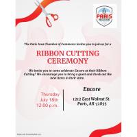 Encore Ribbon Cutting