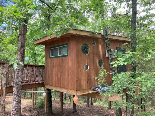 Tree House Exterior up close