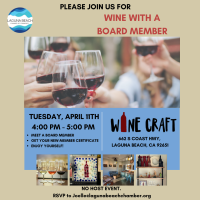 Wine with a Board Member