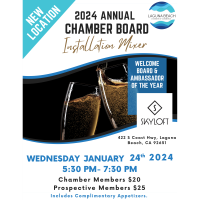 2024 Annual Chamber Board Installation Mixer
