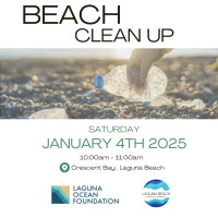 Beach Clean Up with Laguna Ocean Foundation