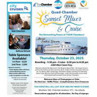 Tri Chamber Sunset Networking Cruise