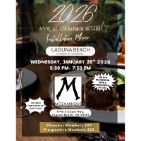 2026 Annual Chamber Board Installation Mixer