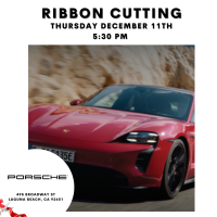 Porsche NOW ribbon cutting