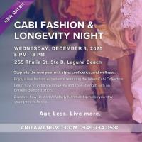Cabi Fashion show and Emsella demo Age Less Live More