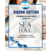 Sea Love Ribbon Cutting