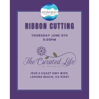 Ribbon Cutting with The Curated Life