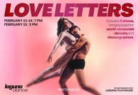 "LOVE LETTERS” LAGUNA DANCE AT THE LAGUNA PLAYHOUSE FEB 13 - 15