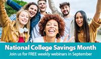 Free Educational Webinars for National College Savings Month