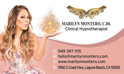 Marilyn Montero Hypnotherapist Hypnosis Hypnotherapy